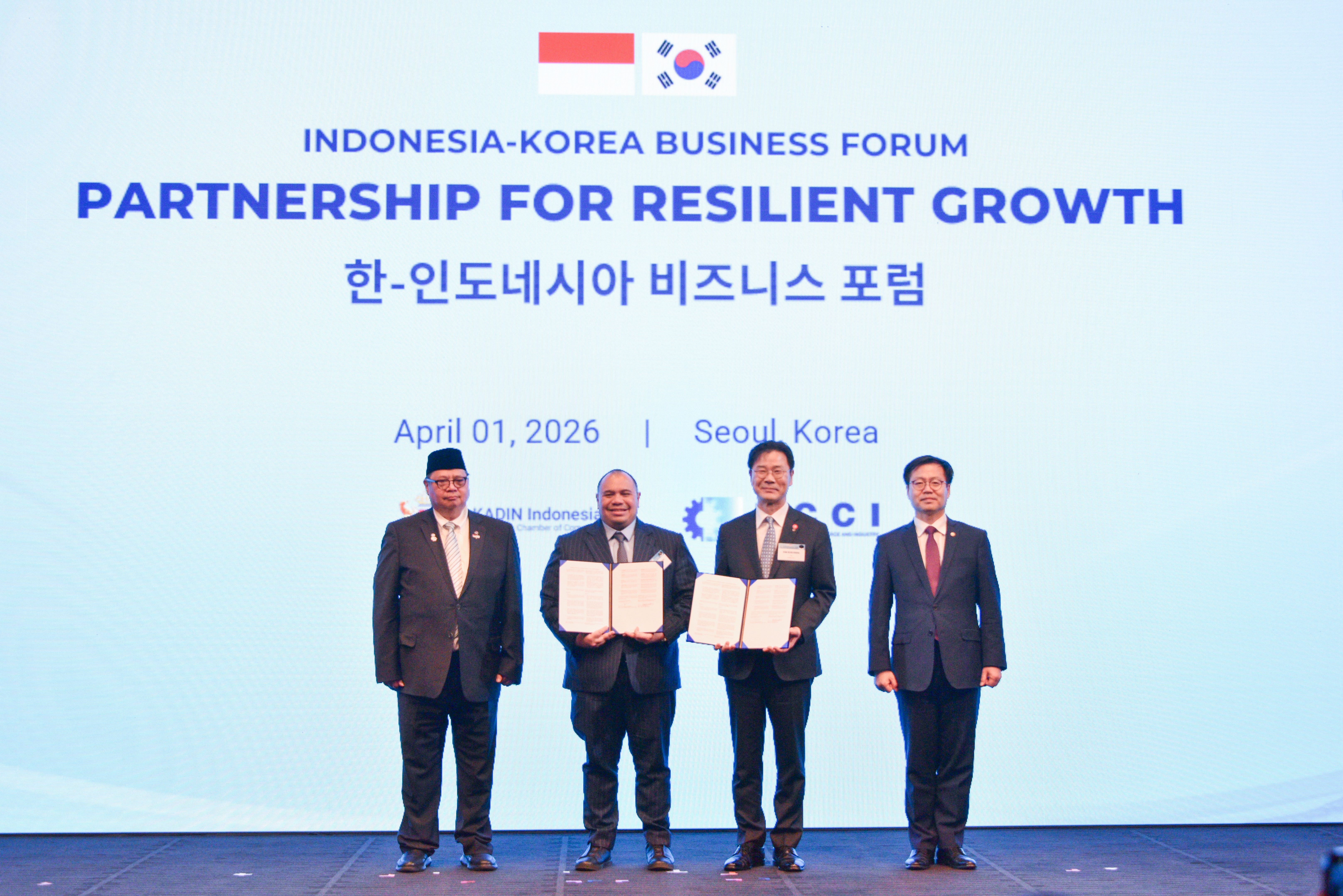 Signing Ceremony of a Memorandum of Understanding (MoU) between KIND and Danantara for establishing a strategic partnership and joint project development