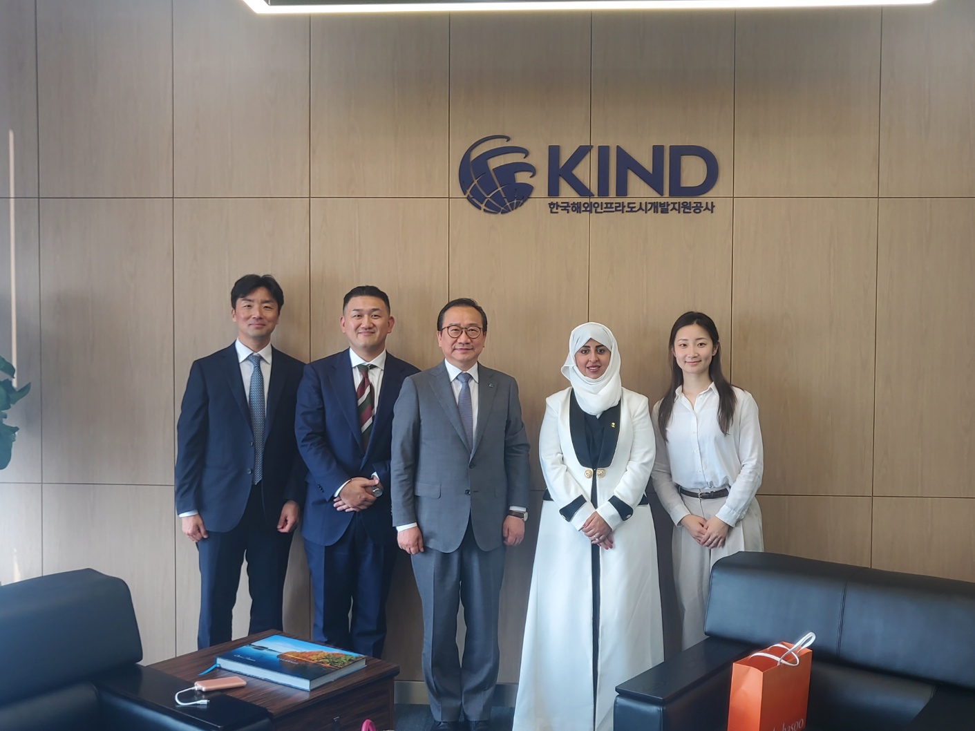 KIND greets Saudi property development company CEO
