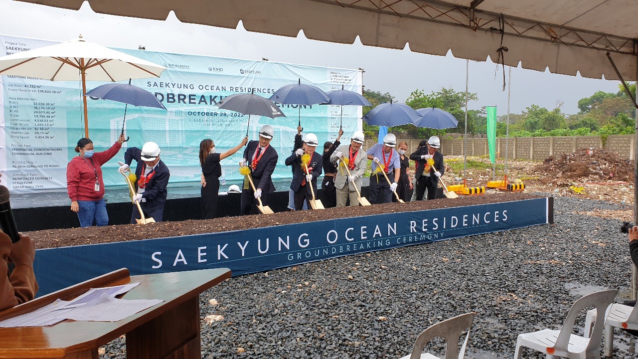 Saekyung Ocean Residences Groundbreaking Ceremony