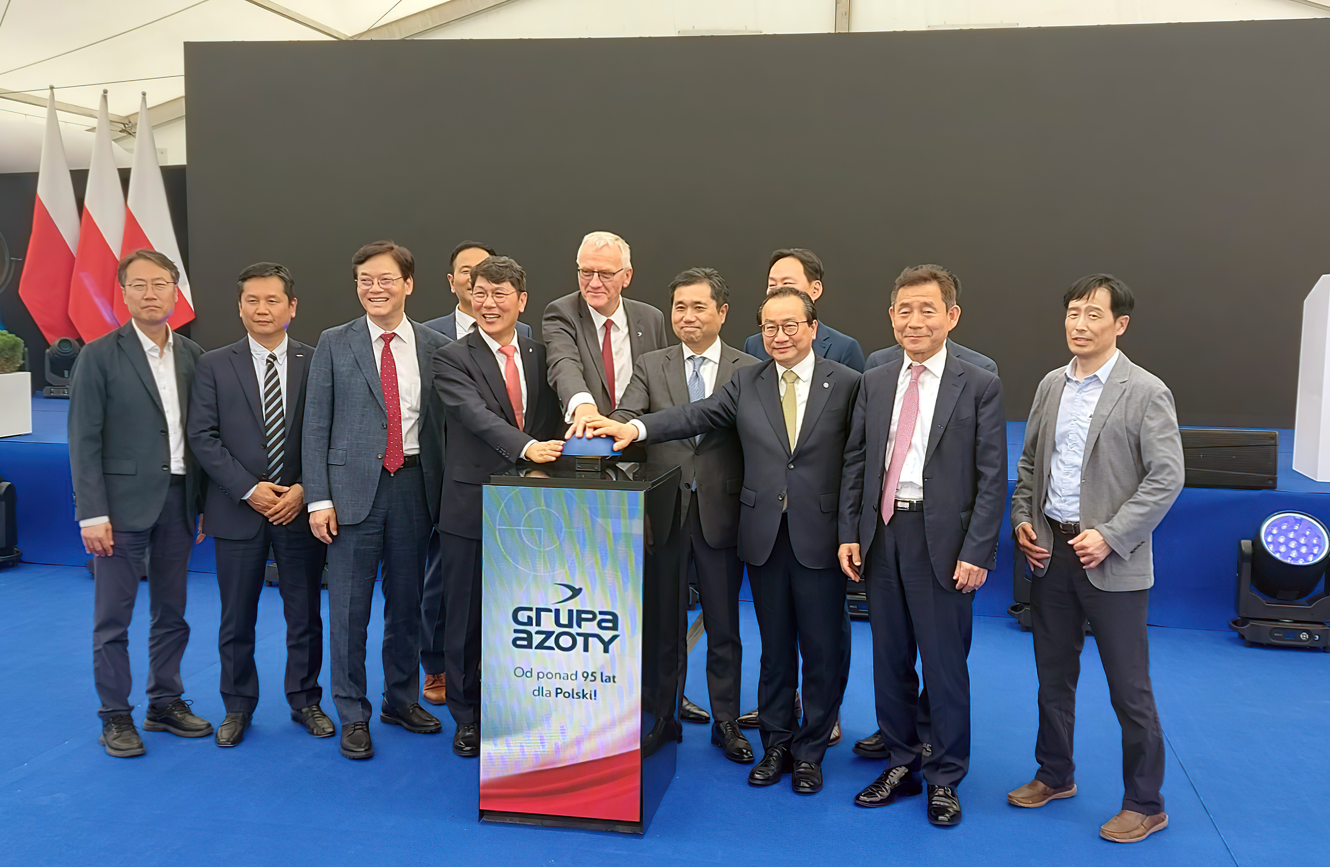The First Production Ceremony of Polimery Police PDH/PP Plant in Poland