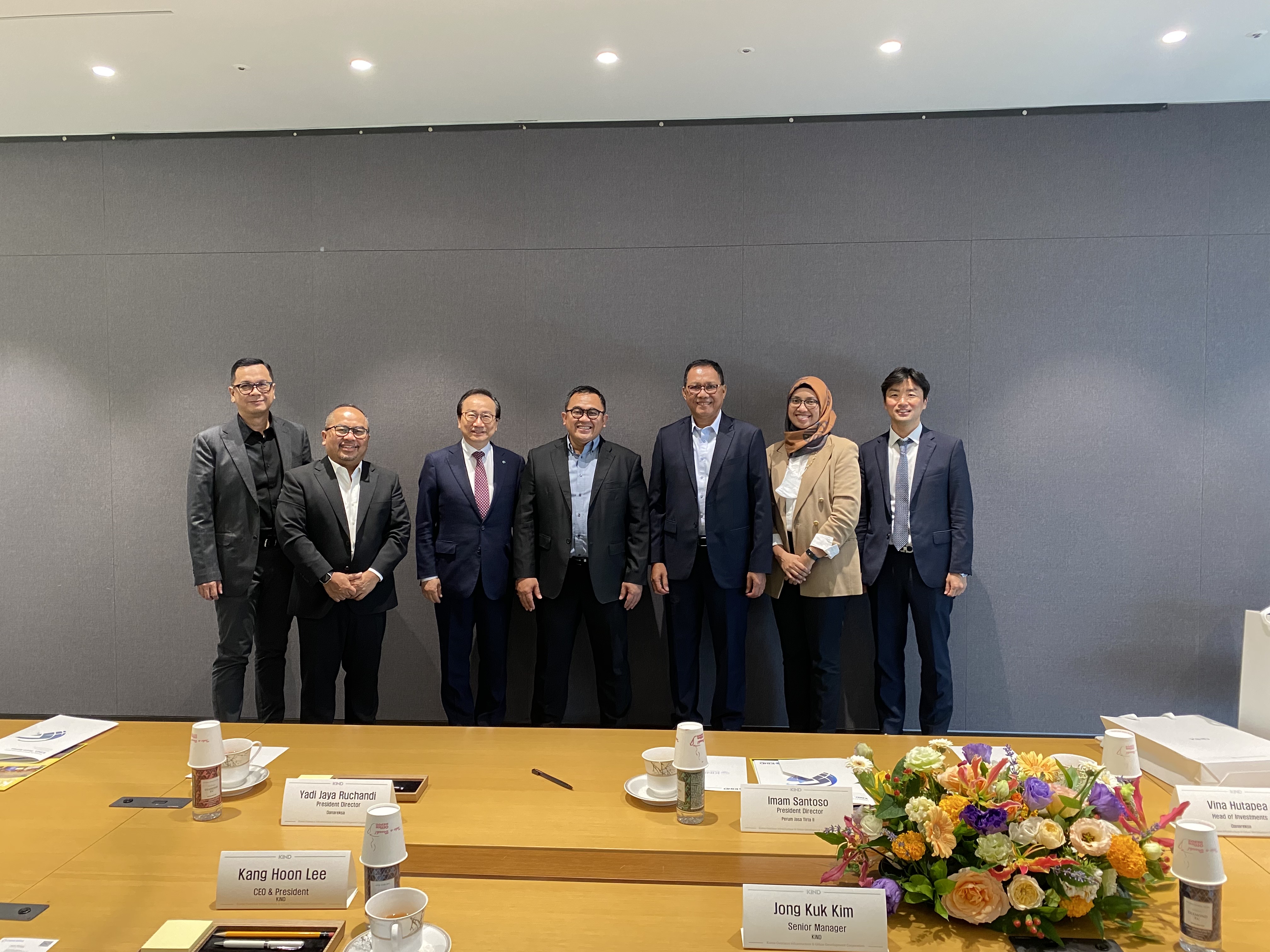 KIND greets CEO of Danareksa, Indonesia