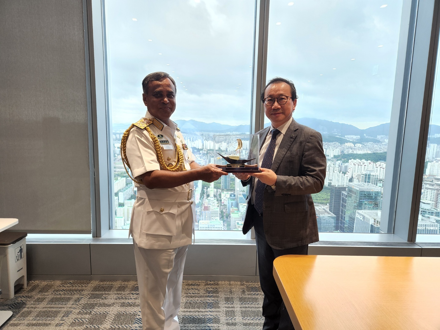 KIND meets the Chief of Naval Staff of Bangladesh Navy
