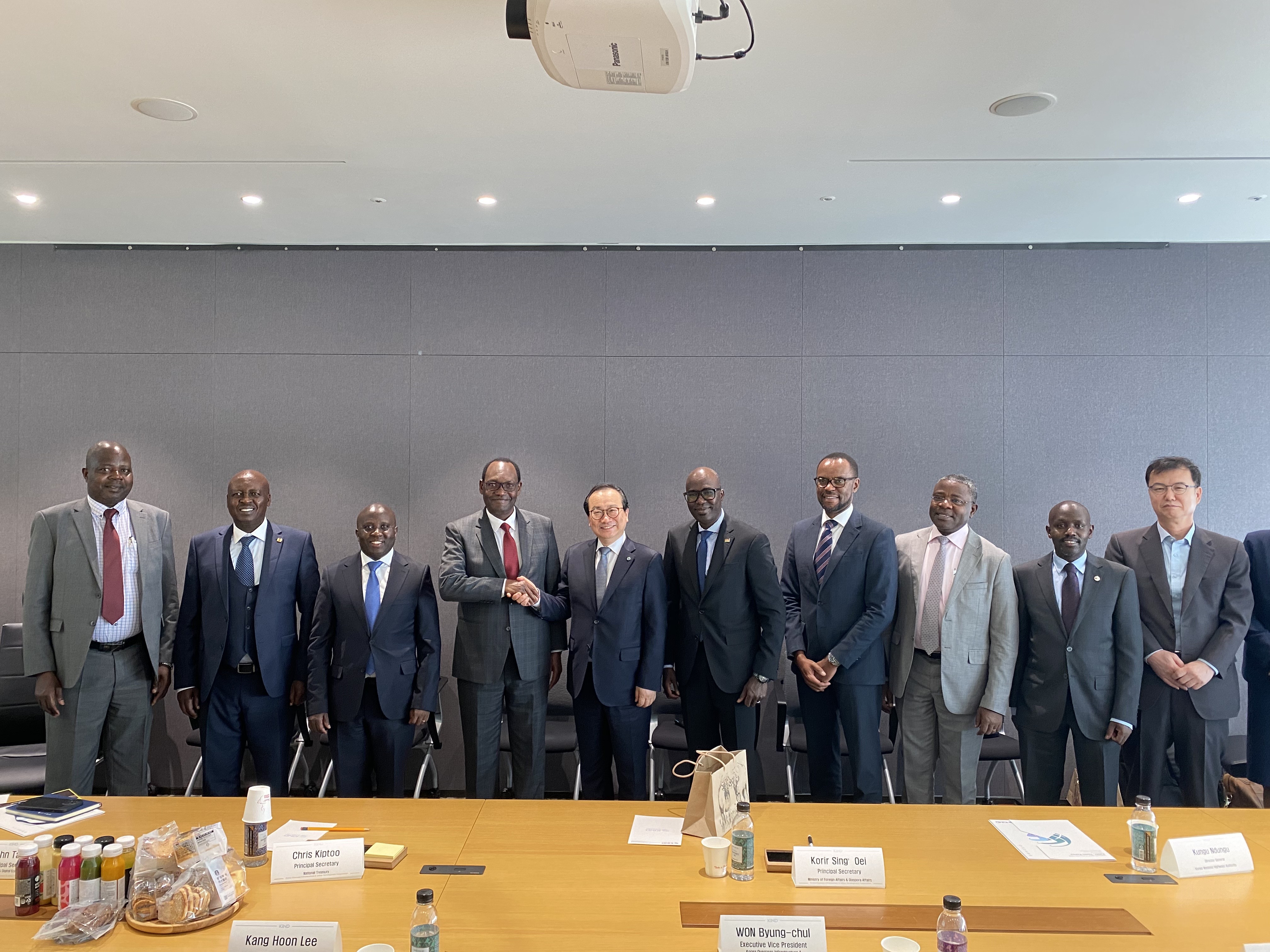 KIND greets Kenya delegation to South Korea
