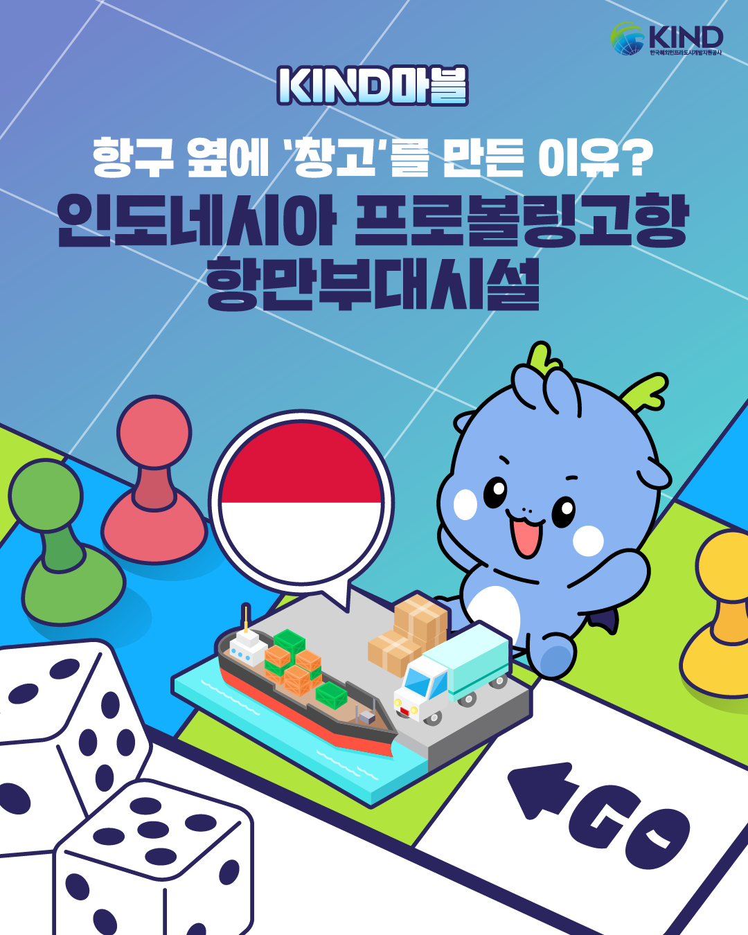 "항구 옆에 '창고'를 만든 이유? 인도네시아 프로볼링고항 항만부대시설"