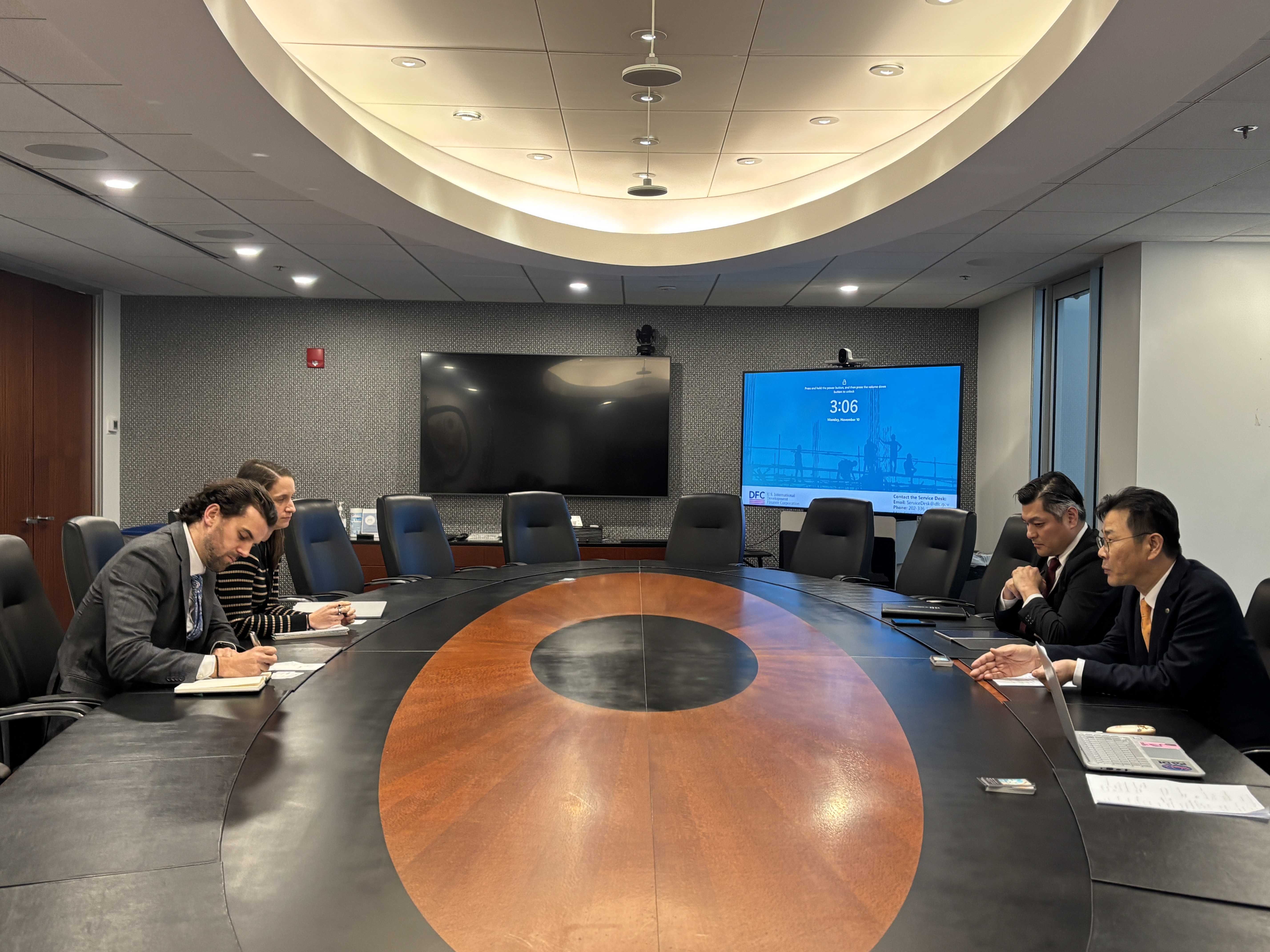 Meeting with DFC(U.S. International Development Finance Corporation)