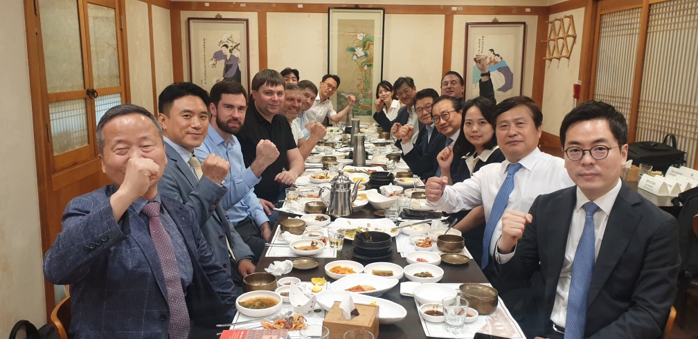 우크라이나 인프라부 기업인 간담회