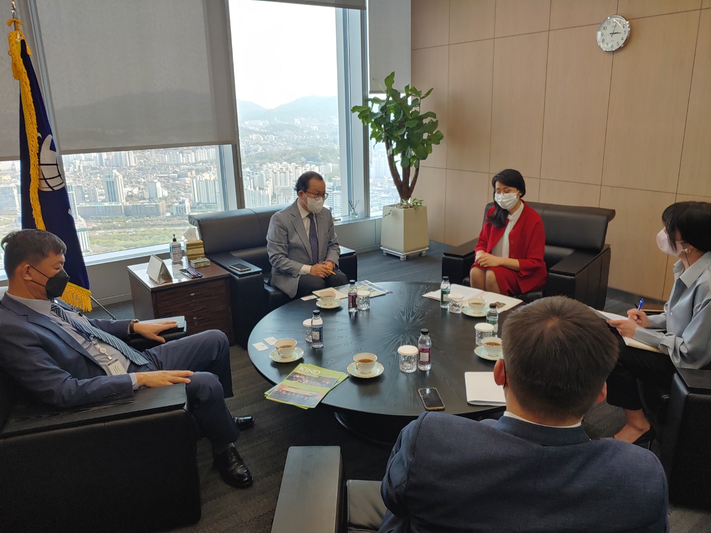 Discussion with the Ambassador of the Kyrgyz Republic 