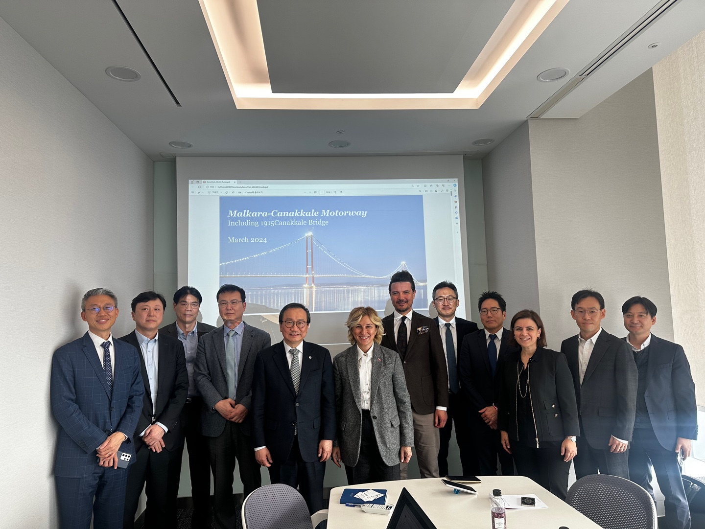 Chairperson of Limak visited KIND HQ