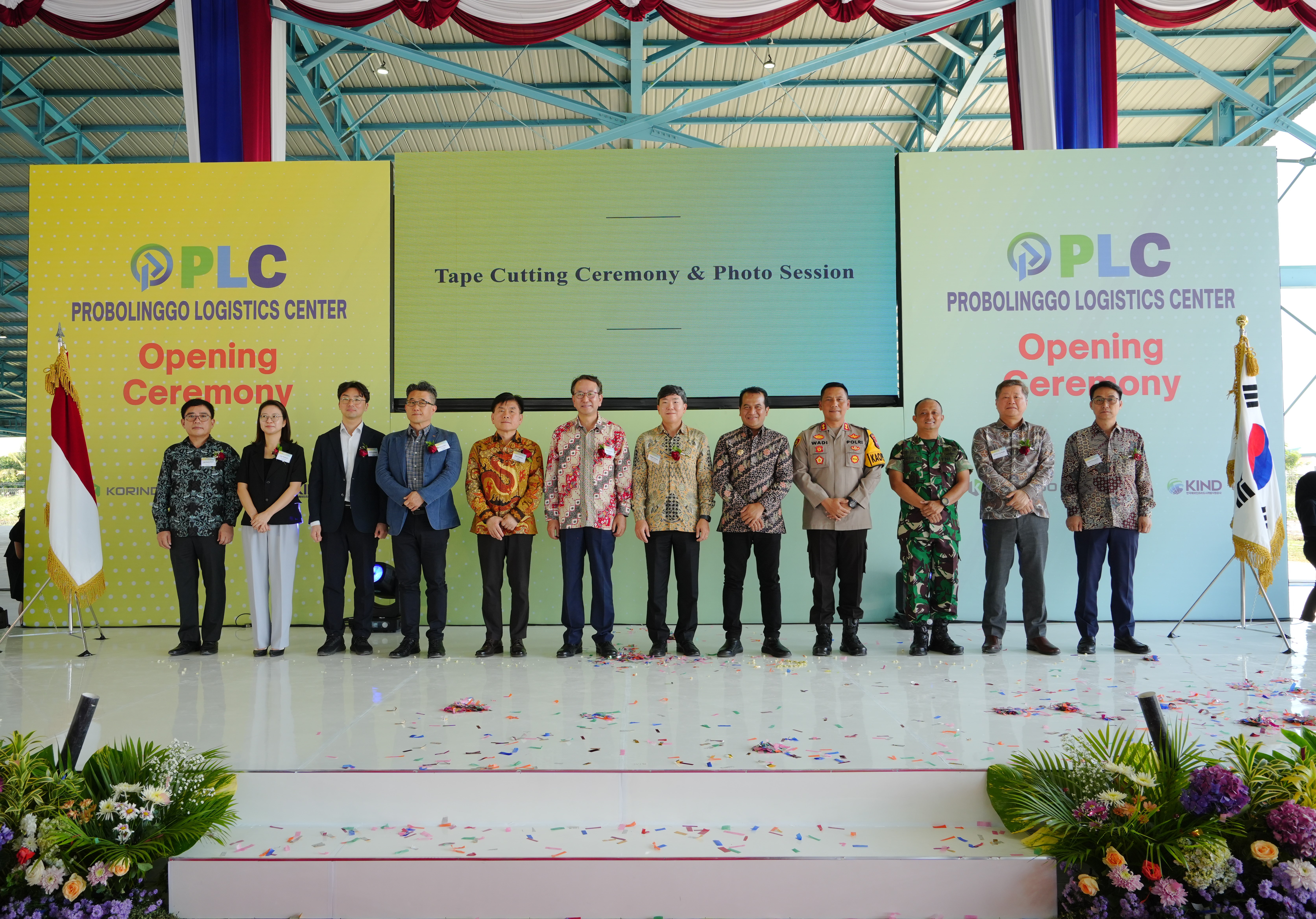 Indonesia Probolinggo Logistics Center Opening Ceremony  